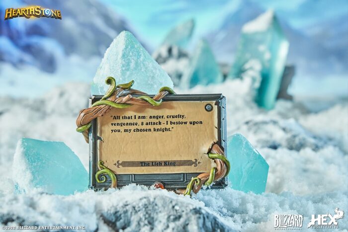 Hearthstone Lich King Statues - Prototype Shown View 5